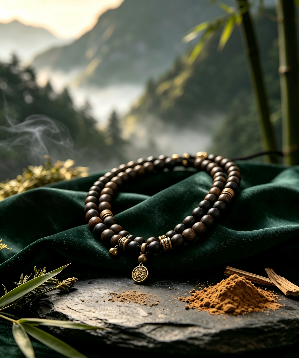 Bespoke Sacred Aura | Personalized Five Elements Herbal Necklace