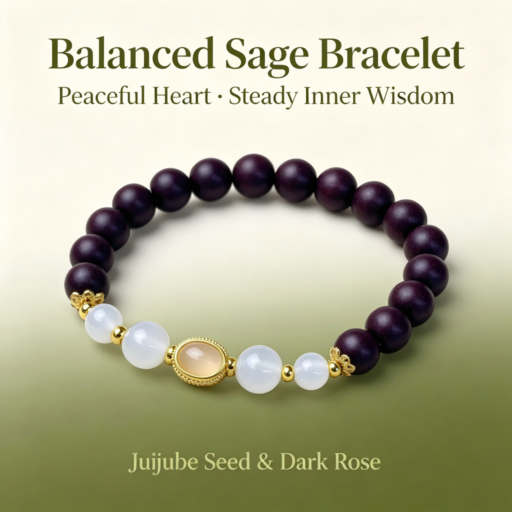 The Balanced Sage | Aether Serenity Aroma Bracelet