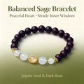 The Balanced Sage | Aether Serenity Aroma Bracelet