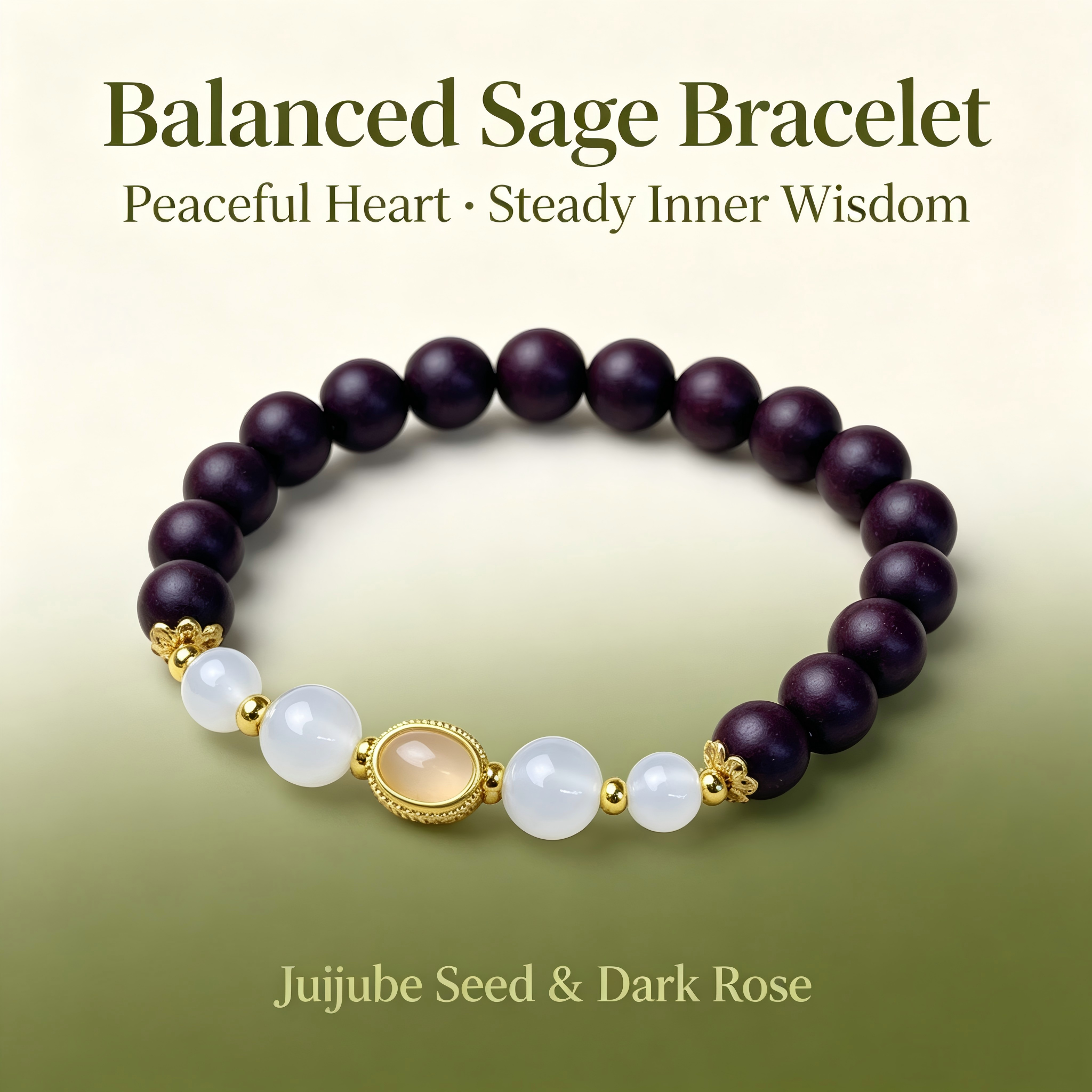 The Balanced Sage | Aether Serenity Aroma Bracelet