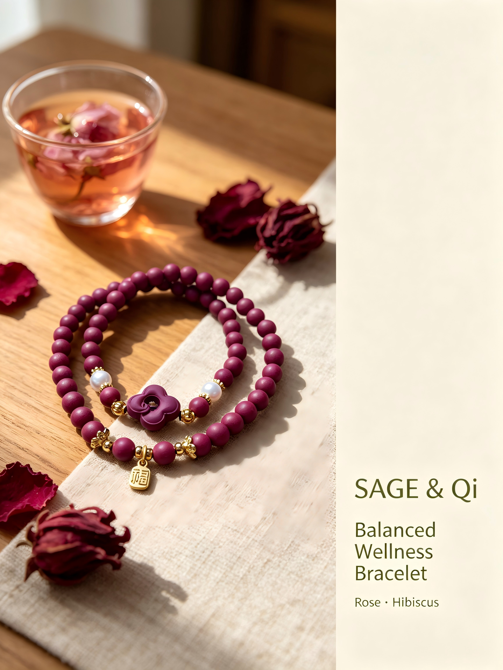 The Balanced Sage | Aether Placid Aroma Bracelet