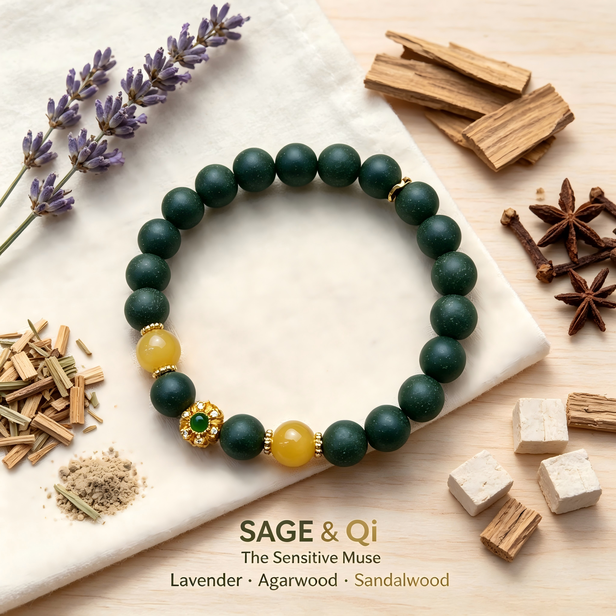 The Sensitive Muse | Aether Serene Aroma Bracelet