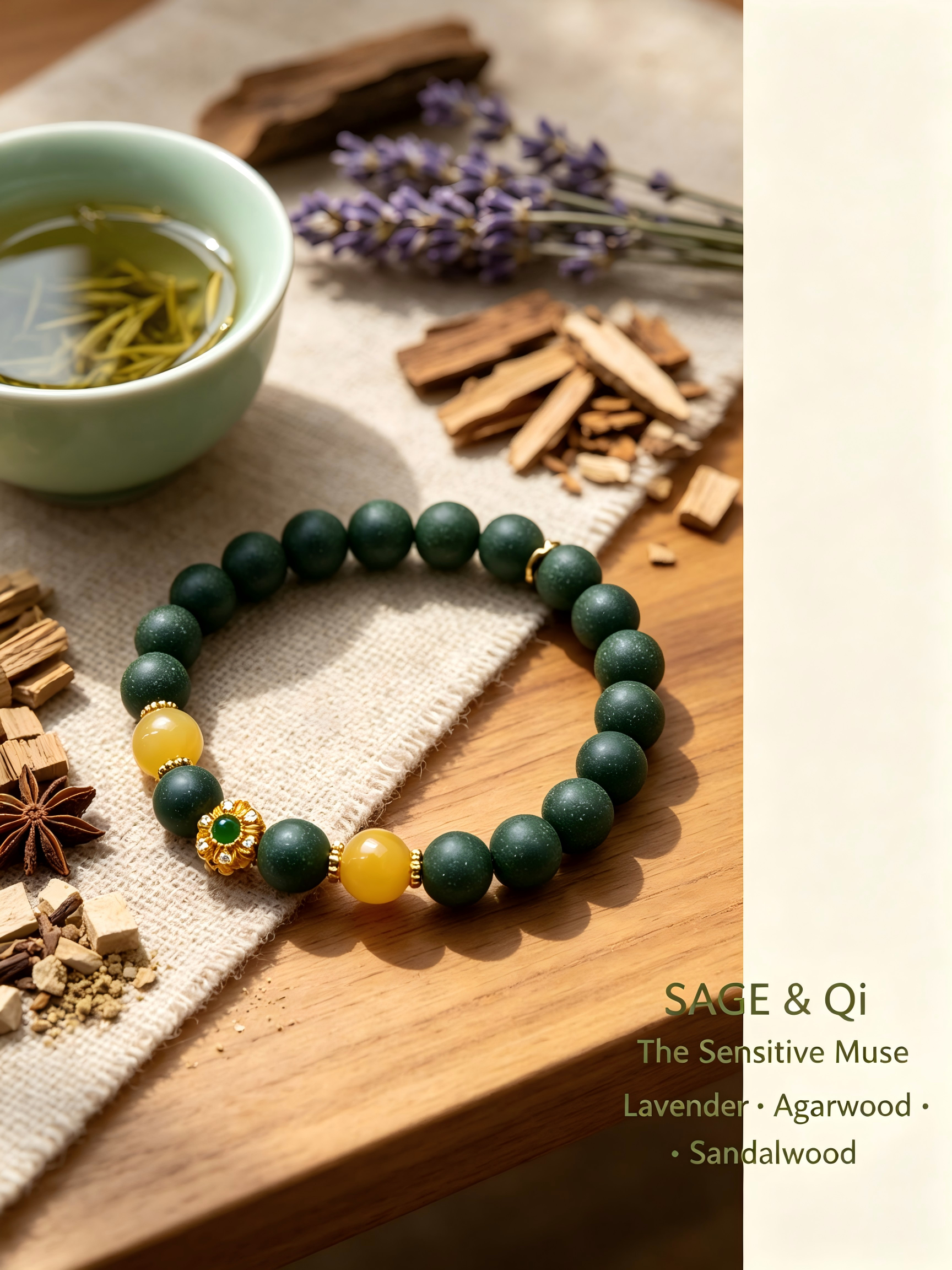 The Sensitive Muse | Aether Serene Aroma Bracelet