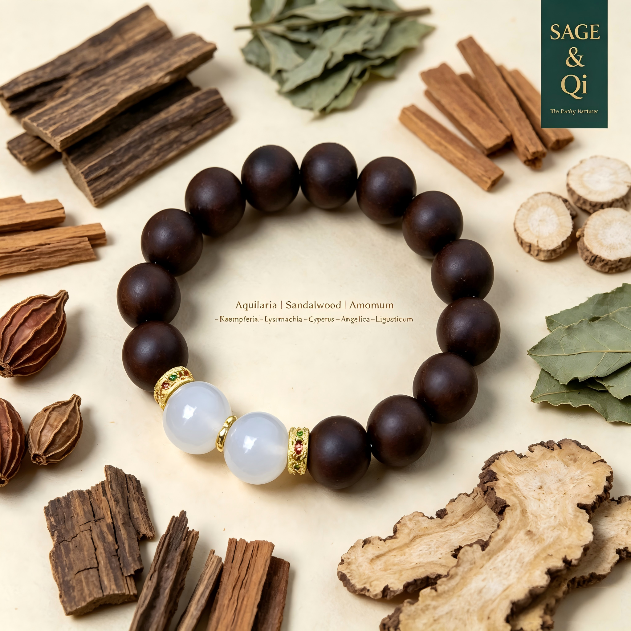 The Earthy Nurturer | Aether Unburden Aroma Bracelet