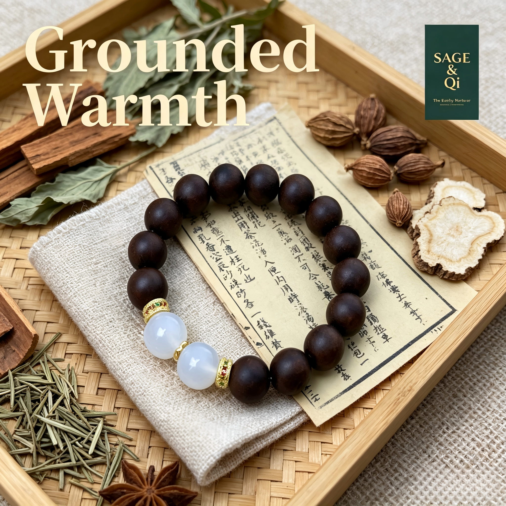 The Earthy Nurturer | Aether Unburden Aroma Bracelet