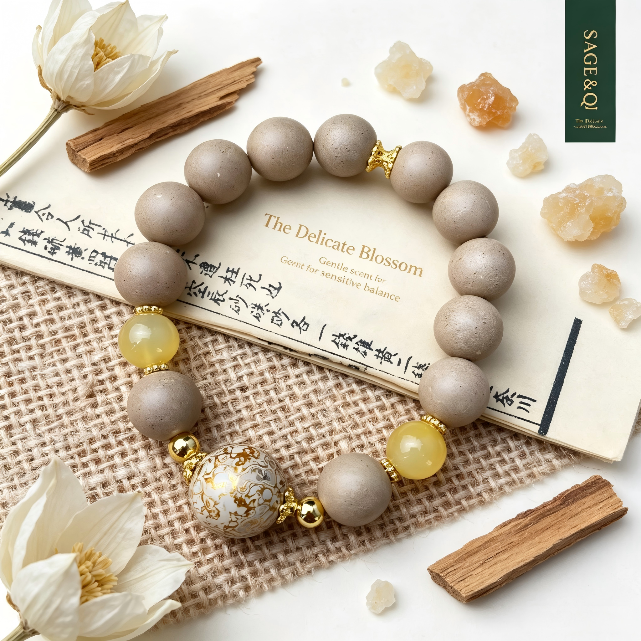 The Delicate Blossom | Aether Gentle Shield A Aroma Bracelet