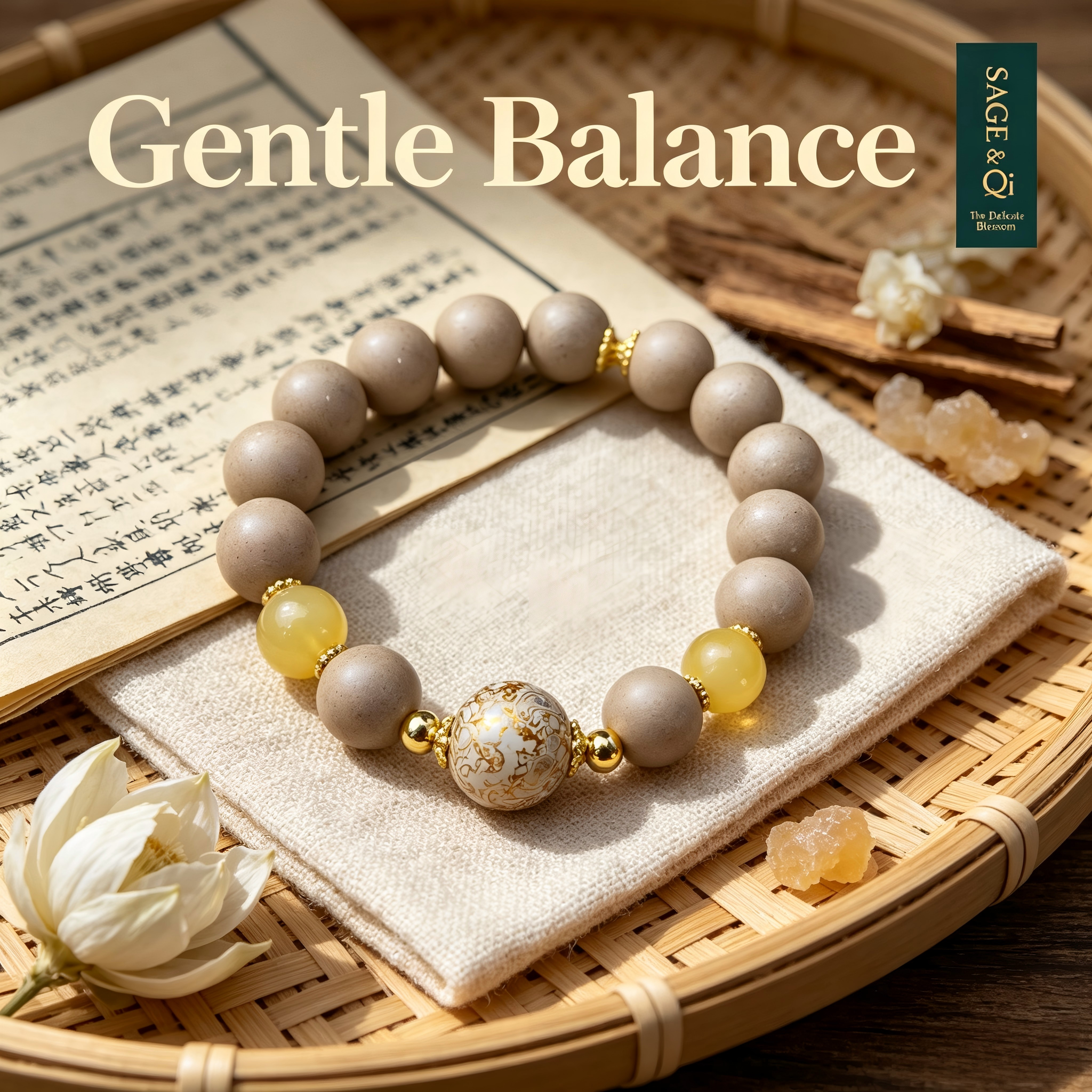 The Delicate Blossom | Aether Gentle Shield A Aroma Bracelet