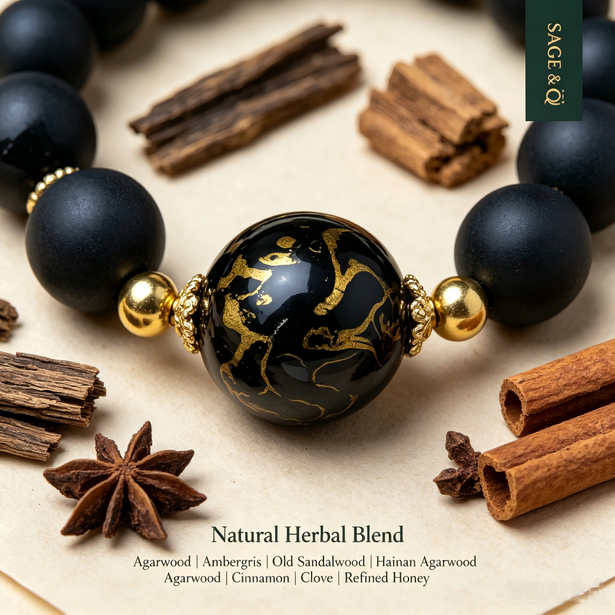 The Deep Thinker | Aether Flow A Aroma Bracelet