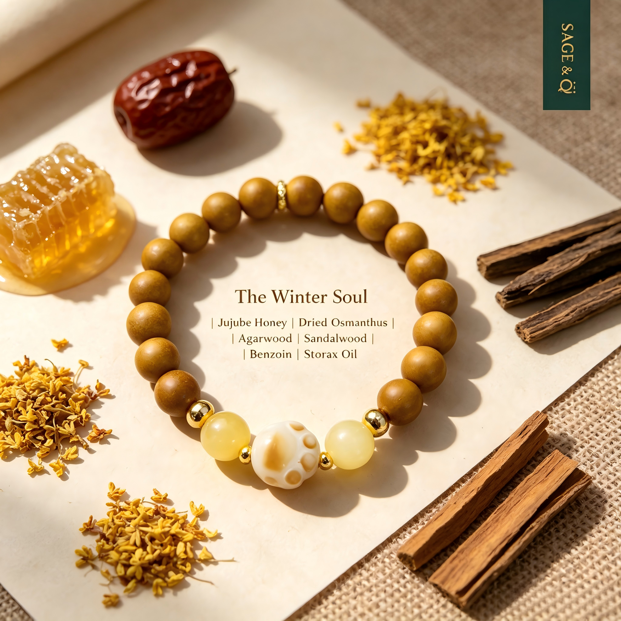 The Winter Soul | Aether Warmth A Aroma Bracelet