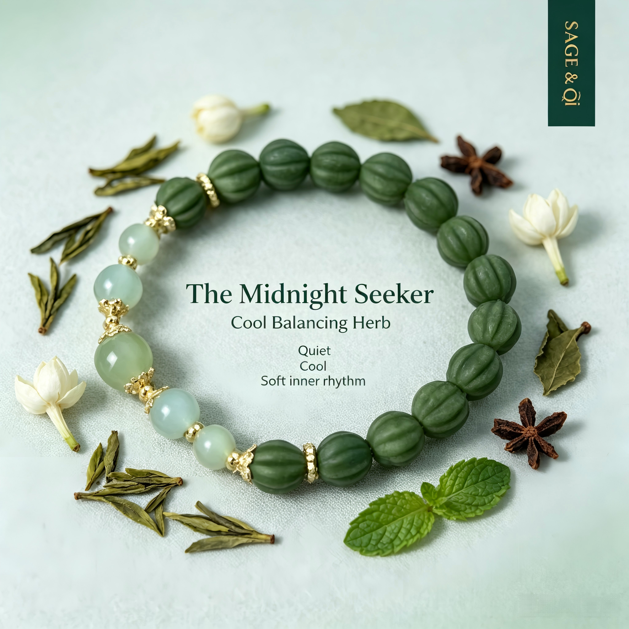 The Midnight Seeker | Aether Dew A Aroma Bracelet