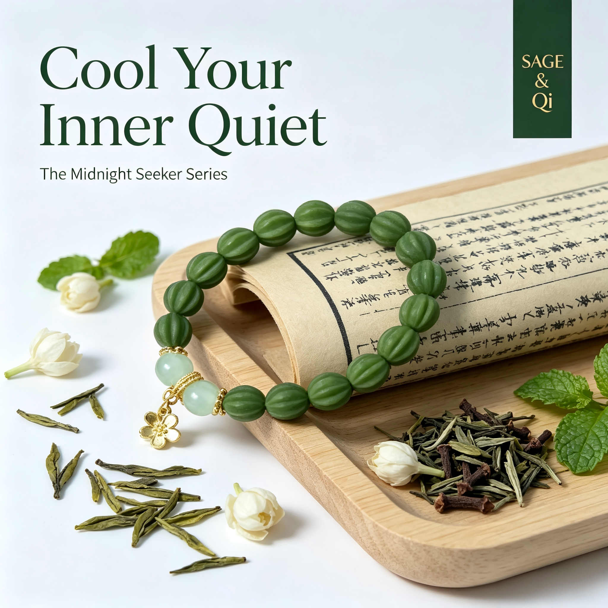 The Midnight Seeker | Aether Dew B Aroma Bracelet